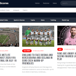 Football Scores - web Design Agency