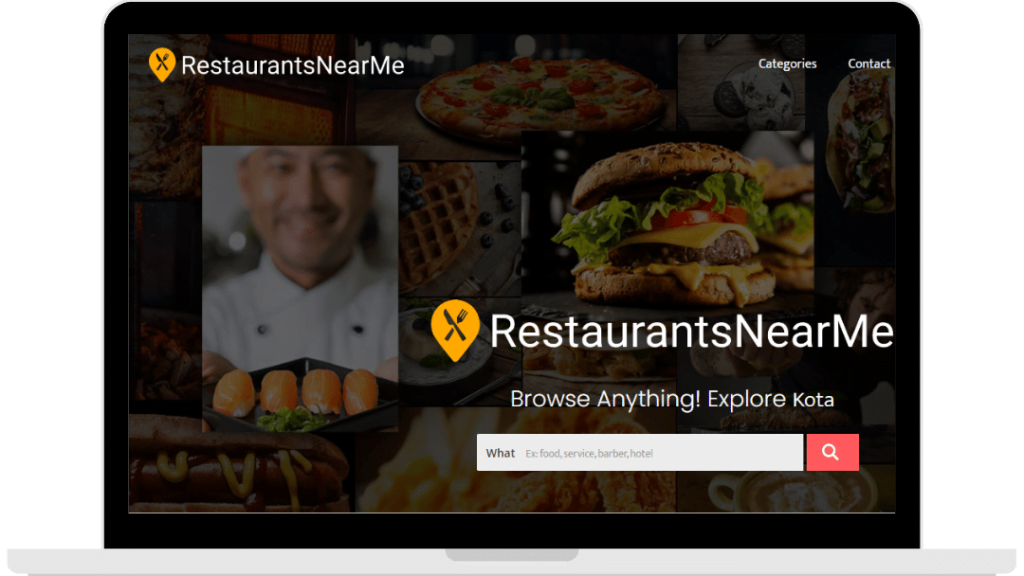 Restaurants Near Me - web Design Agency
