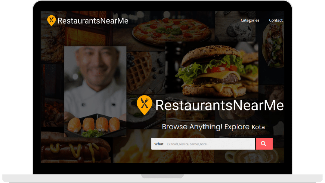 Restaurants Near Me - web Design Agency