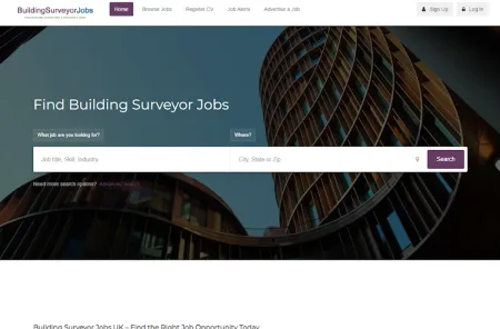 Building Surveyor job - Web Design Agency
