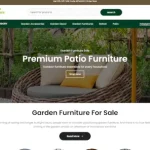 Premium patio furniture - Web Design Agency
