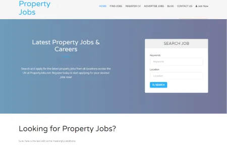 Latest property jobs - Web Design Agency