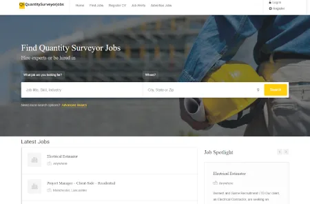 find quantity surveyor job - Web Design Agency